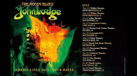 The Moody Blues John Lodge On Tour Perfoming Days Of Future Passed