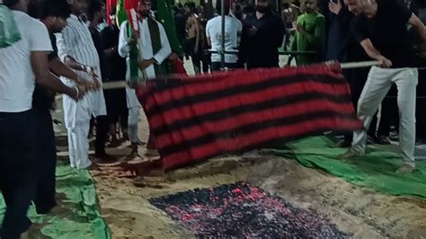 Live Azadari Sirsi 14 Moharram Aag Ka Matam Sirsi Sadat 2023 Aag Ka