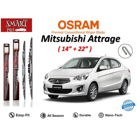 Osram Premier Conventional Wiper Blade U Hook For Mitsubishi