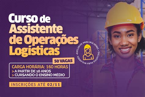 Spm E Senai Promovem Curso De Assistente De Operações Logísticas