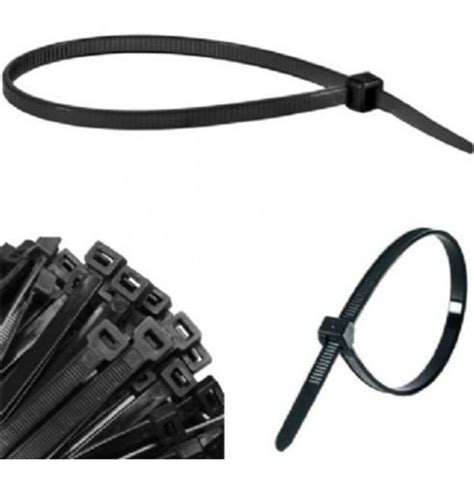 kit 500 Abraçadeira de Nylon Tipo Enforca Gato 28cm 280mm Resistente