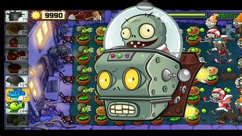 Plants Vs Zombies Survival Night Gameplay From Until Flag