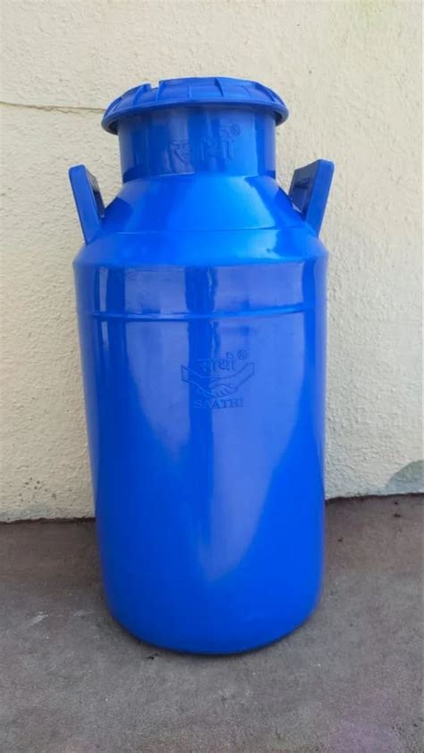 Saathi L Blue Plastic Milk Can At Best Price In Daman By Daman Roto