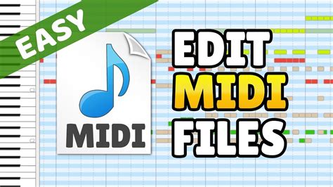 How to use midieditor - maximumrot