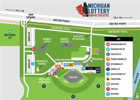 Official Michigan Lottery Amphitheatre Tickets & Venue Information