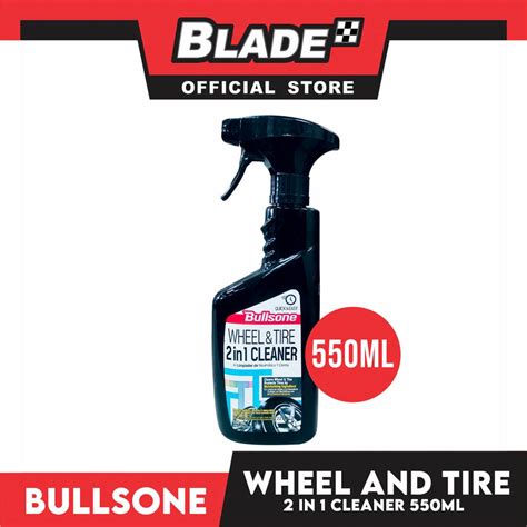 Bullsone First Class Wheel And Tire 2 In 1 Cleaner 550ml Quick And Easy Shopee Philippines