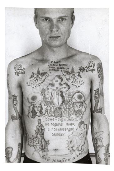 Police Files 8 Police Files Photographs Russian Criminal Tattoo