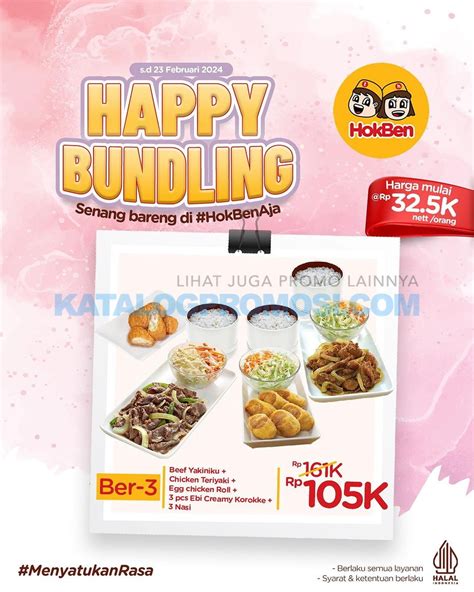 Promo Hokben Paket Bundling Hemat Mulai Rp Ribuan Untuk Berdua