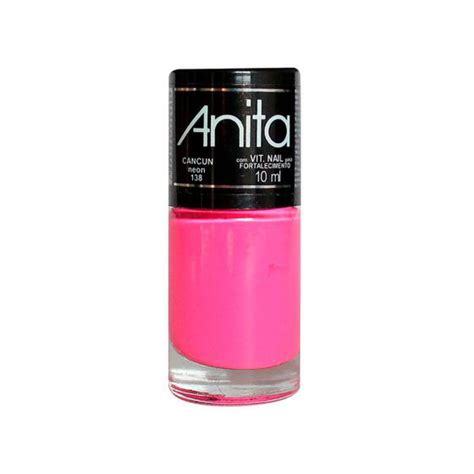 Anita esmalte neon cremoso cancún 10ml Esmalte Magazine Luiza