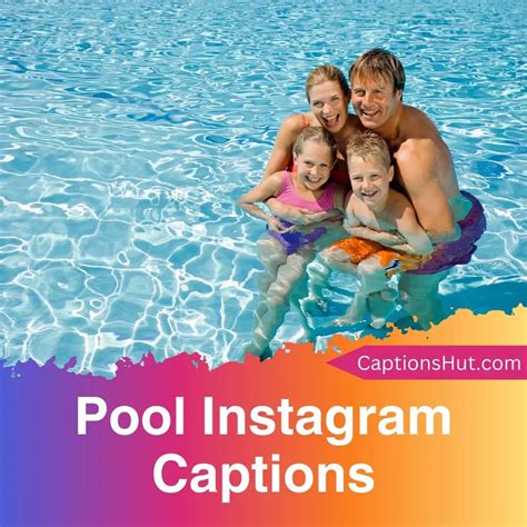 Pool Instagram Captions With Emojis Copy Paste