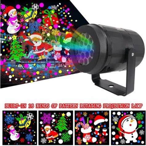 Lampe de projection de Noël avec grande luminosité et clarté Déco de