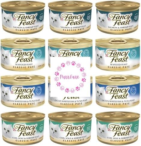 Amazon Purina Fancy Feast Seafood Classic Pate Collection Grain