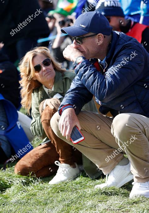 Us Team Captain Jim Furyk Watches Editorial Stock Photo Stock Image