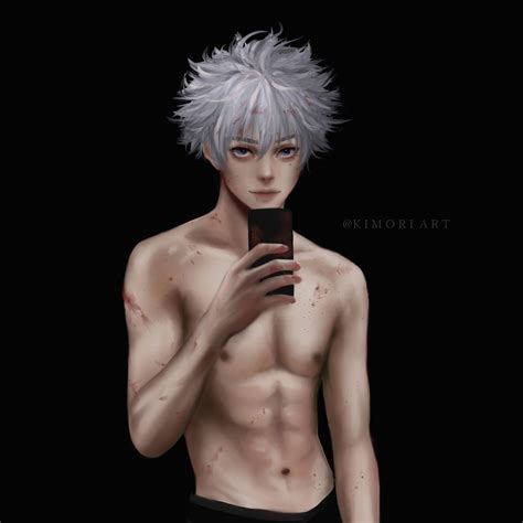 killua zoldyck grown up fanart by KimoriArt on DeviantArt