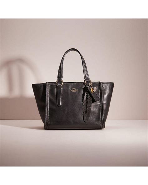 Coach Upcrafted Mini Crosby Carryall In Black Lyst