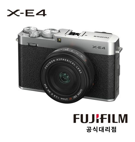 정품 후지필름 X E4 27mm Kit 미러리스카메라 티몬