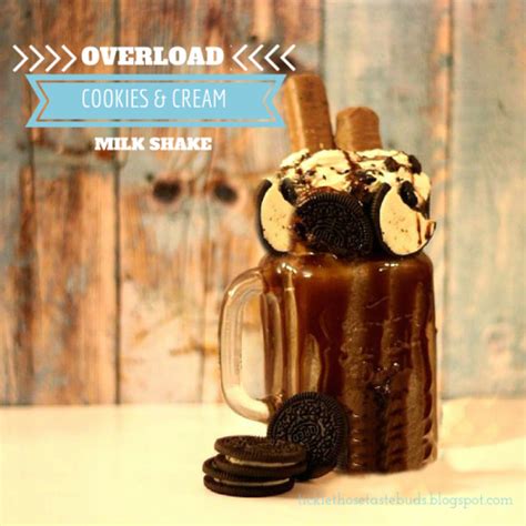 Overload Cookies Cream Milkshake Tickle Those Taste Buds