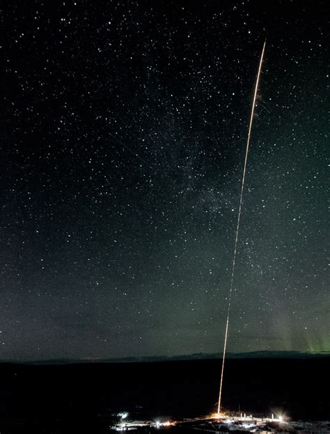 NASA Launches Rocket Into Active Auroras A Test Rocket Is Flickr