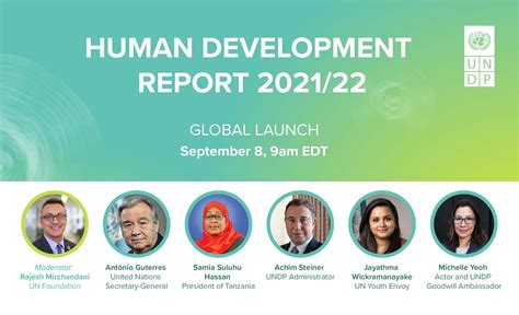 Global Launch Of Human Development Report 2021 22 — Leep For