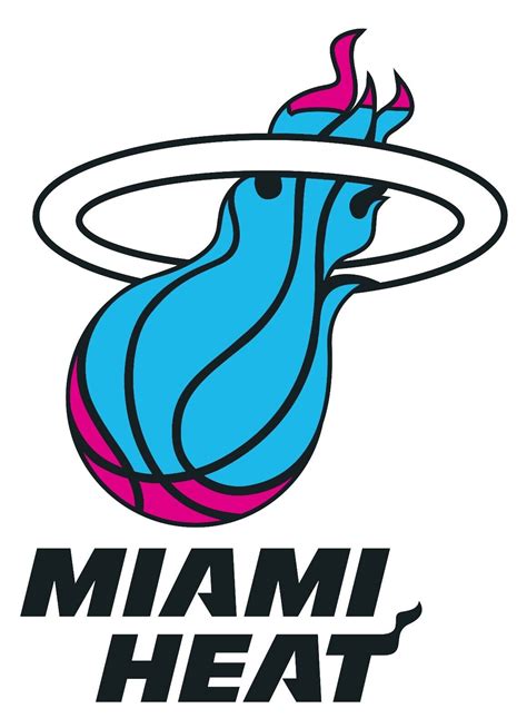 Miami Heat Vice Nights Logo Wall Decal Nba Basketball Decor Sport Vinyl