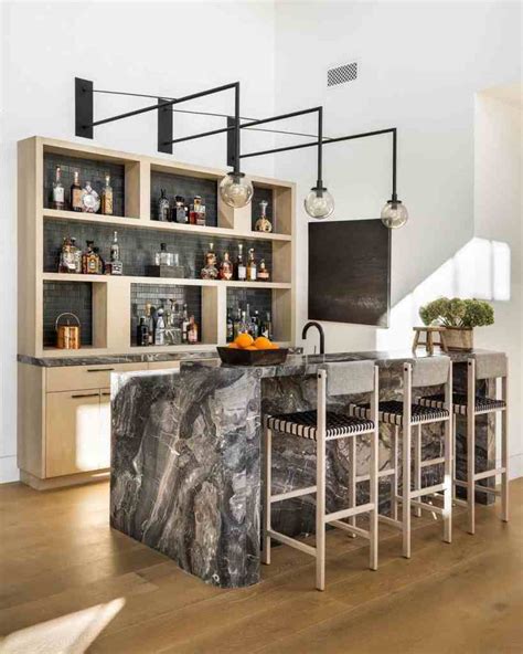 Stylish Modern Home Bar Ideas - Rock Solid Rustic