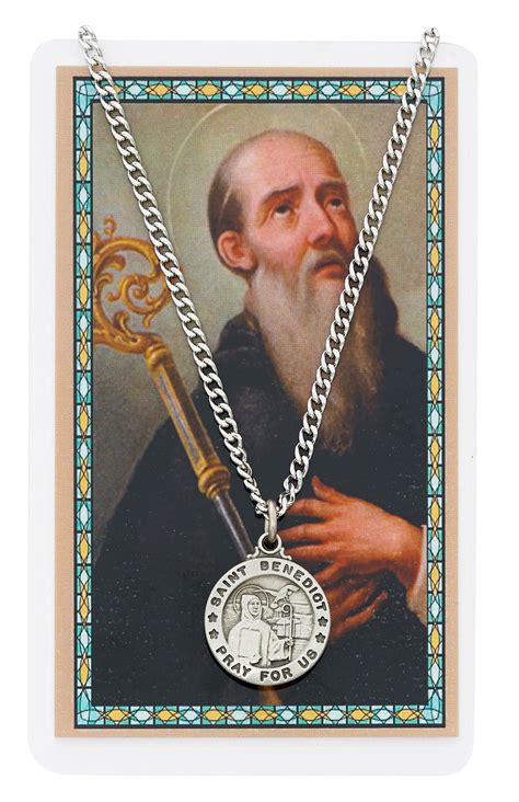 (PSD600BN) ST. BENEDICT PRAYER CARD SET - McVan