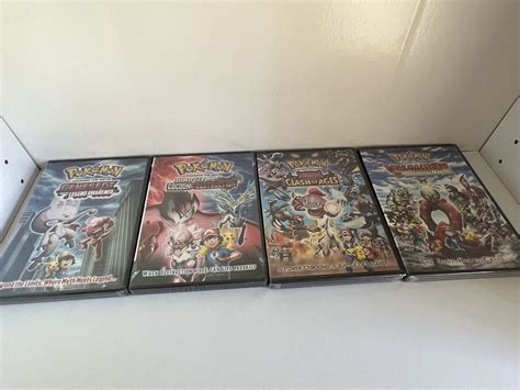 Pokemon Movie Dvd Collection New All Seasons Original Release Movies