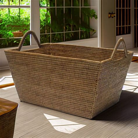 Rattan Island Round Dobby Basket Direct From Asia Manufacturer