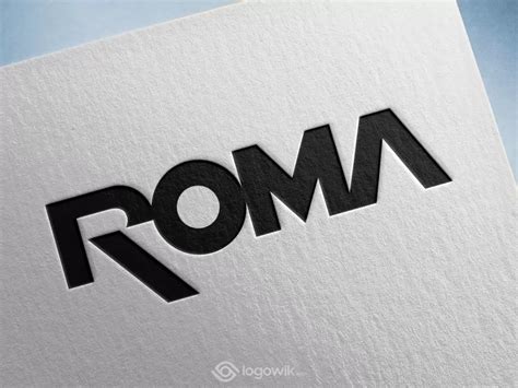 AS Roma Wordmark Logo PNG vector in SVG, PDF, AI, CDR format