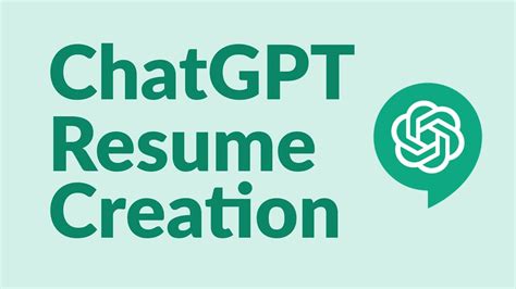 Use ChatGPT For Your Data Scientist Entry Level Resume YouTube