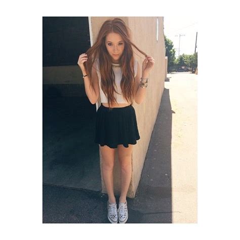 Morgan Demeola Sporting Our Aurora Sneaker Style Fashion Skater Skirt