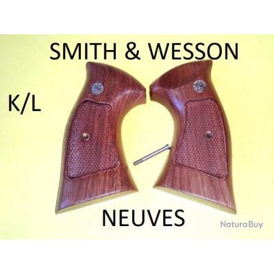 Plaquettes NOYER NEUVES SMITH WESSON Carcasse K Et L SQUARE BUTT