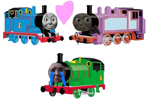 Thomas falls in love with Rosie, Percy cries by Adamhj15 on DeviantArt