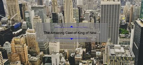 The Amazing Cast of King of New York - A Look at the Legendary Lineup ...