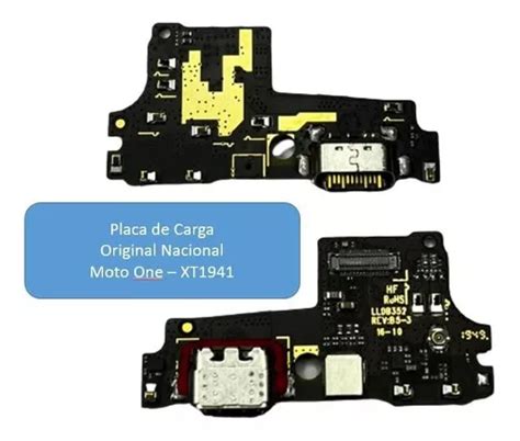 Placa De Carga Original Nacional Motorola Moto One Xt1941