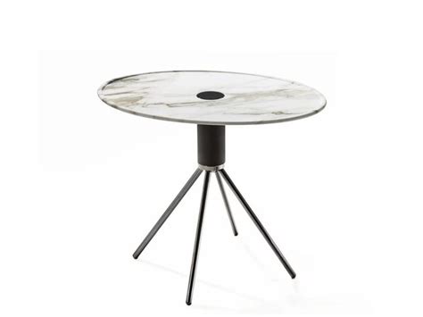 TWENTY Oval Marble Coffee Table By Porada Design Carlo Ballabio