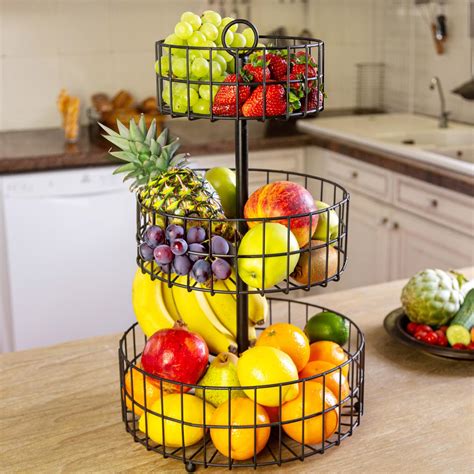 Jarvita Obstschale Etagere Schwarz St Ckig Etagere Obst