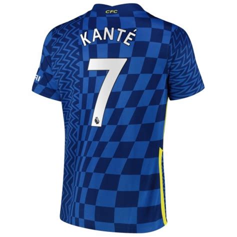 Maglie da Calcio Chelsea NGolo Kanté 7 Prima 2021 22 Manica Corta