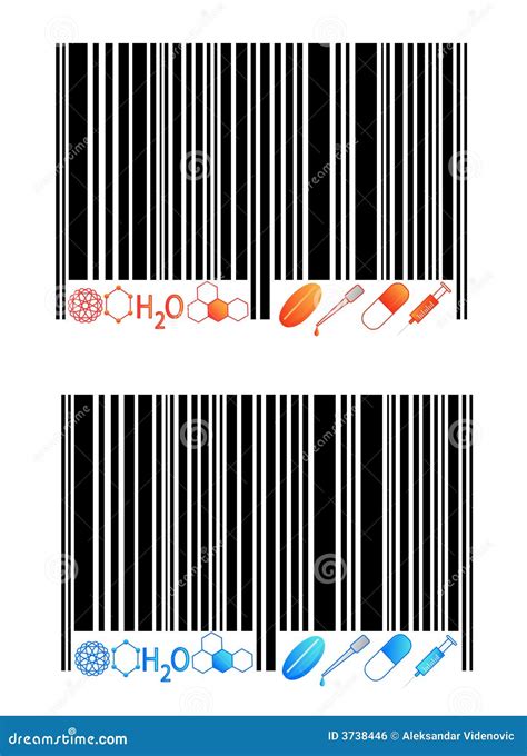 Medical Barcode Royalty Free Stock Image Image 3738446