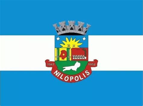 Bandeira Cidade Nilópolis 100x145cm