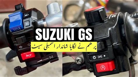 How To Install Heavy Duty Assembly Set On SUZUKI GS 150 Amazing