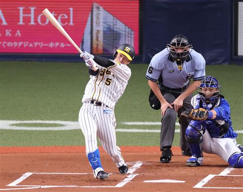 阪神近本光司が先頭打者弾「初球をしっかり」球団歴代6位の通算8本目 プロ野球写真ニュース 日刊スポーツ