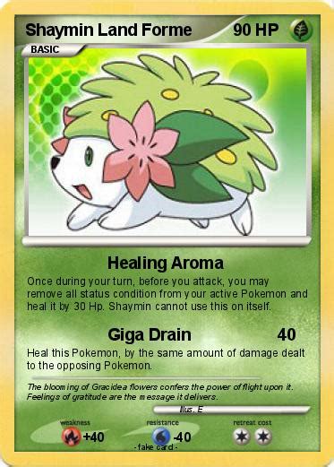 Pokémon Shaymin Land Forme 2 2 - Healing Aroma - My Pokemon Card