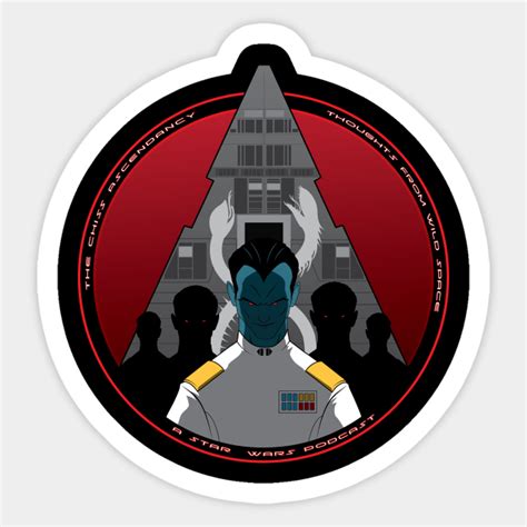 Chiss Ascendancy LOGO - Chiss - Sticker | TeePublic