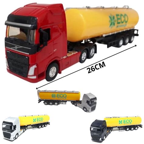 Miniatura De Ferro Caminh O Volvo Fh Toco Cole O Welly Desconto