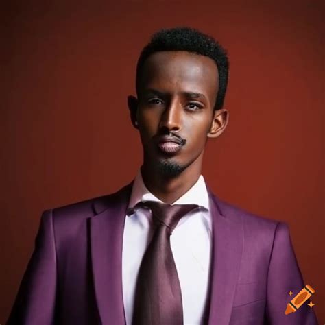 Stylish Somali Man In A Suit In A Palace On Craiyon