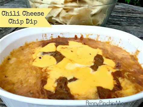 Chili Cheese Chip Dip - Perfect Party or Football Party Snack