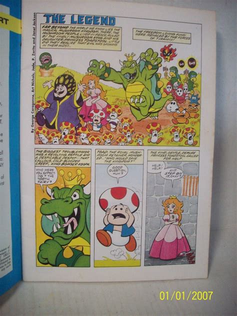 Super Mario Bros Special Edition 1 Valiant 1990 Comic W Unused Koopon Vg Cond 4577762258