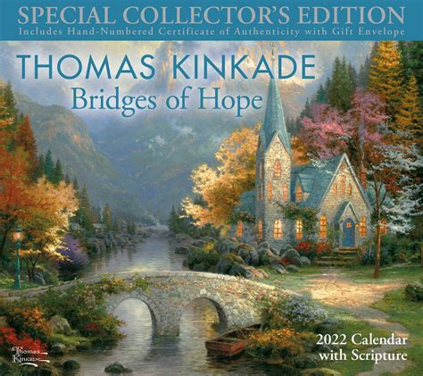 Thomas Kinkade Special Collectors Edition With Scripture 2022 Deluxe