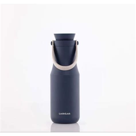 Jual LOCKNLOCK METRO DOUBLE TUMBLER 470ml NAVY Shopee Indonesia